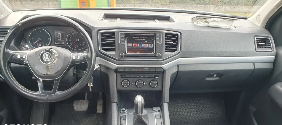 Volkswagen Amarok cena 75900 przebieg: 162000, rok produkcji 2017 z Józefów małe 56